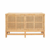 Amara 54" Woven Rattan Buffet