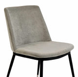 Evora Performance Velvet Dining Chair - Set of 2