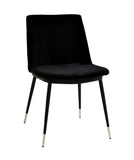 Evora Performance Velvet Dining Chair - Set of 2