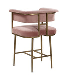 Astrid Performance Velvet Stool