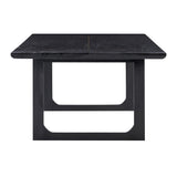 Shiloh 102" Black Ash Rectangular Dining Table
