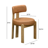 Odessa Performance Vegan Leather Dining Chair