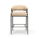Tatum Performance Vegan Leather Counter Stool