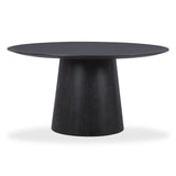 Sahara Round Oak Dining Table (41"-60")