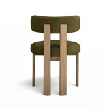 Odessa Green Performance Velvet Dining Chair