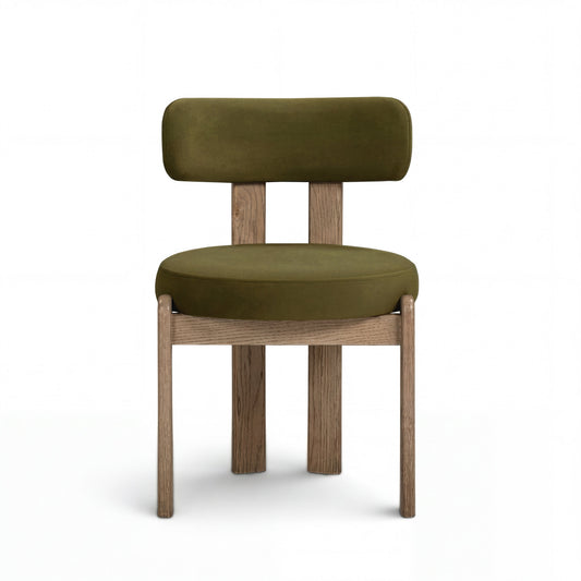 Odessa Green Performance Velvet Dining Chair