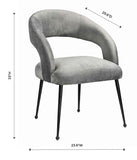 Rocco Performance Velvet Dining Chair