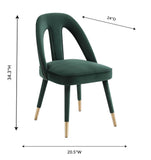 Petra Performance Velvet Dining Chair