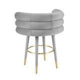 Betty Performance Velvet Stool