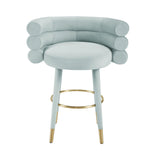 Betty Performance Velvet Stool