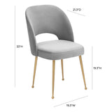 Swell Performance Velvet Dining Chair
