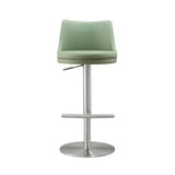 Reagan Performance Vegan Leather Adjustable Stool