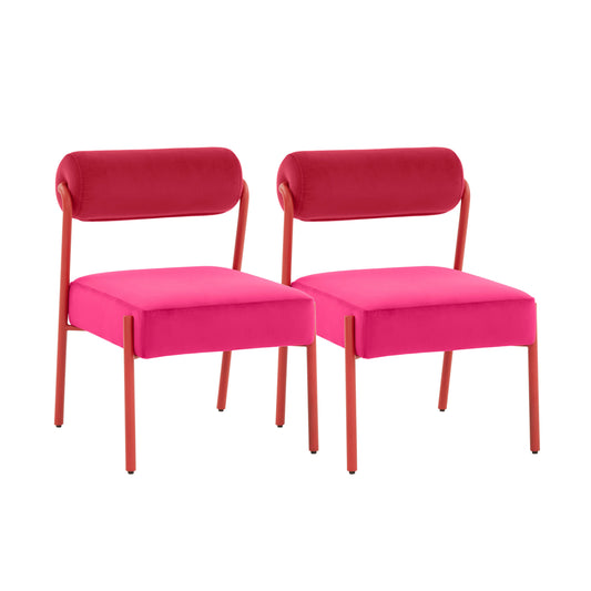 Jolene Performance Velvet Dining Chair - Set of 2
