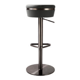Astro Woven Performance Vegan Leather Adjustable Stool