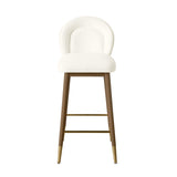 Hailey Performance Velvet Stool