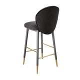 Hailey Performance Velvet Stool