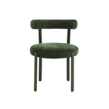 Margaret Performance Chenille Bolster Back Dining Chair