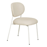 McKenzie Performance Vegan Leather Stackable Dining Chair - Set of 2