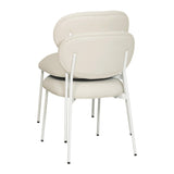 McKenzie Performance Vegan Leather Stackable Dining Chair - Set of 2
