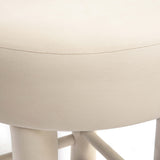 Carmel Cream Performance Velvet Counter Stool