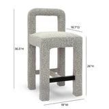 Hazel Performance Boucle Counter Stool