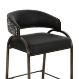 Tatum 2-Tone Performance Vegan Leather Counter Stool