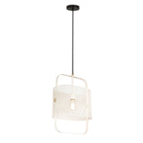 Klaus White Metal Pendant Lamp