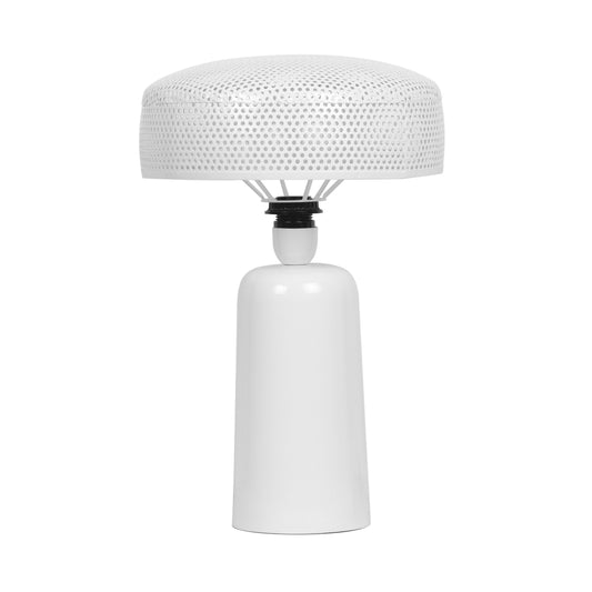 Cindy White Metal Table Lamp