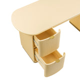 Francesca 58" 3-Drawer Desk