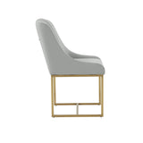 Lisa Pleated Performance Velvet Dining Chair by Inspire Me! Home Decor