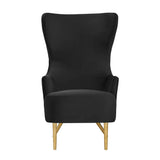 Julia Performance Velvet Wingback Accent Chair by Inspire Me! Home Decor
