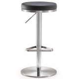 Fano Performance Vegan Leather Adjustable Barstool