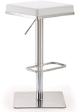 Bari Performance Vegan Leather Adjustable Stool