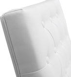 Helsinki White Performance Vegan Leather Stool - Set of 2