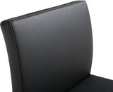 Parma Performance Vegan Leather and Gold Stainless Steel Counter Stool - Set of 2