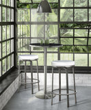 Pratt Performance Vegan Leather Swivel Counter Stool - Set of 2