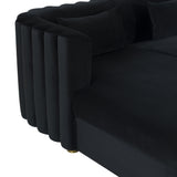 Callie 2-Piece Performance Velvet L-Shaped Sectional