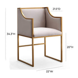 Atara Performance Velvet Dining Chair