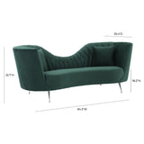 Eva Velvet Sofa
