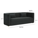 Callie 84" Performance Velvet Sofa