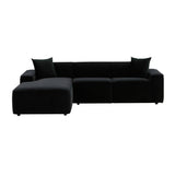 Olafur 2-Piece Performance Fabric L-Shaped Sectional