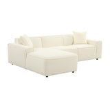 Olafur 2-Piece Performance Fabric L-Shaped Sectional