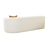 Fickle 82.5" Cream Performance Boucle Modular Loveseat