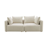 Hangover 81" Modular Loveseat