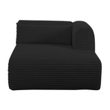 Tarra 71" Fluffy Oversized Performance Corduroy Modular Chaise
