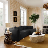 Tarra Fluffy Oversized Performance Corduroy Modular Corner Chair