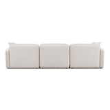 Travie 112" Performance Corduroy Velvet Modular Sofa
