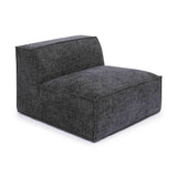 Mindy Performance Chenille Basketweave Modular Armless Chair