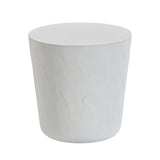 Margot Light Grey Faux Plaster Indoor/Outdoor Concrete Stool