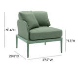 Kapri Modular Outdoor Corner Chair